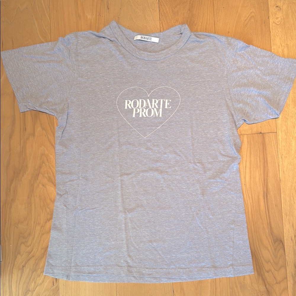 RODARTE *Rare* lavender melange PROM t-shirt size L
